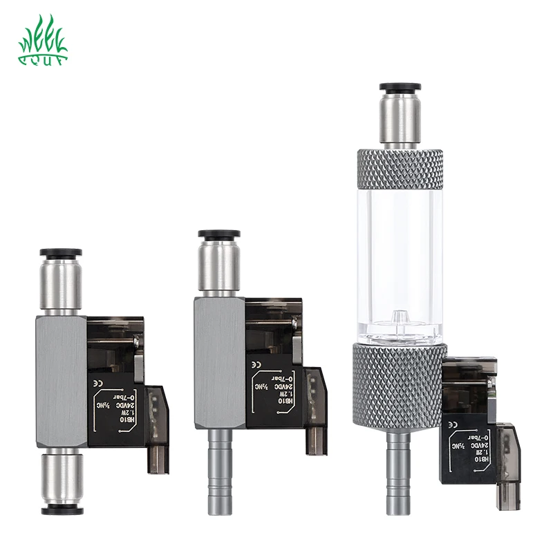 Marine Aquarium Glue - Kooldioxide magneetventiel Drukreduceerventiel Bubble Counter 24V