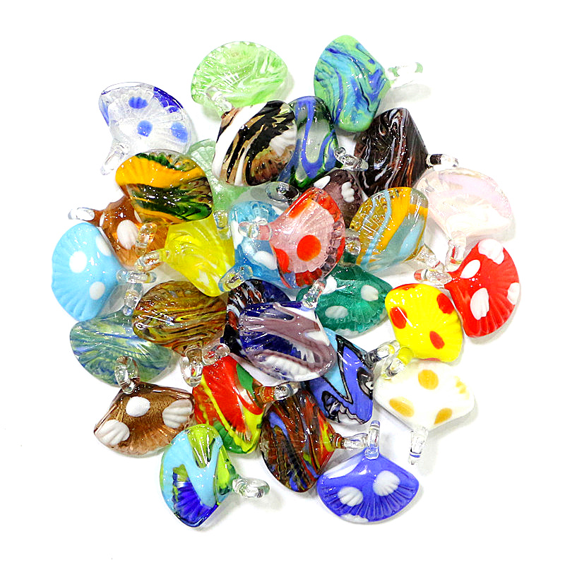 Marine Aquarium Europe - Mini schelpvormige glazen hanger, schattige zeedieren