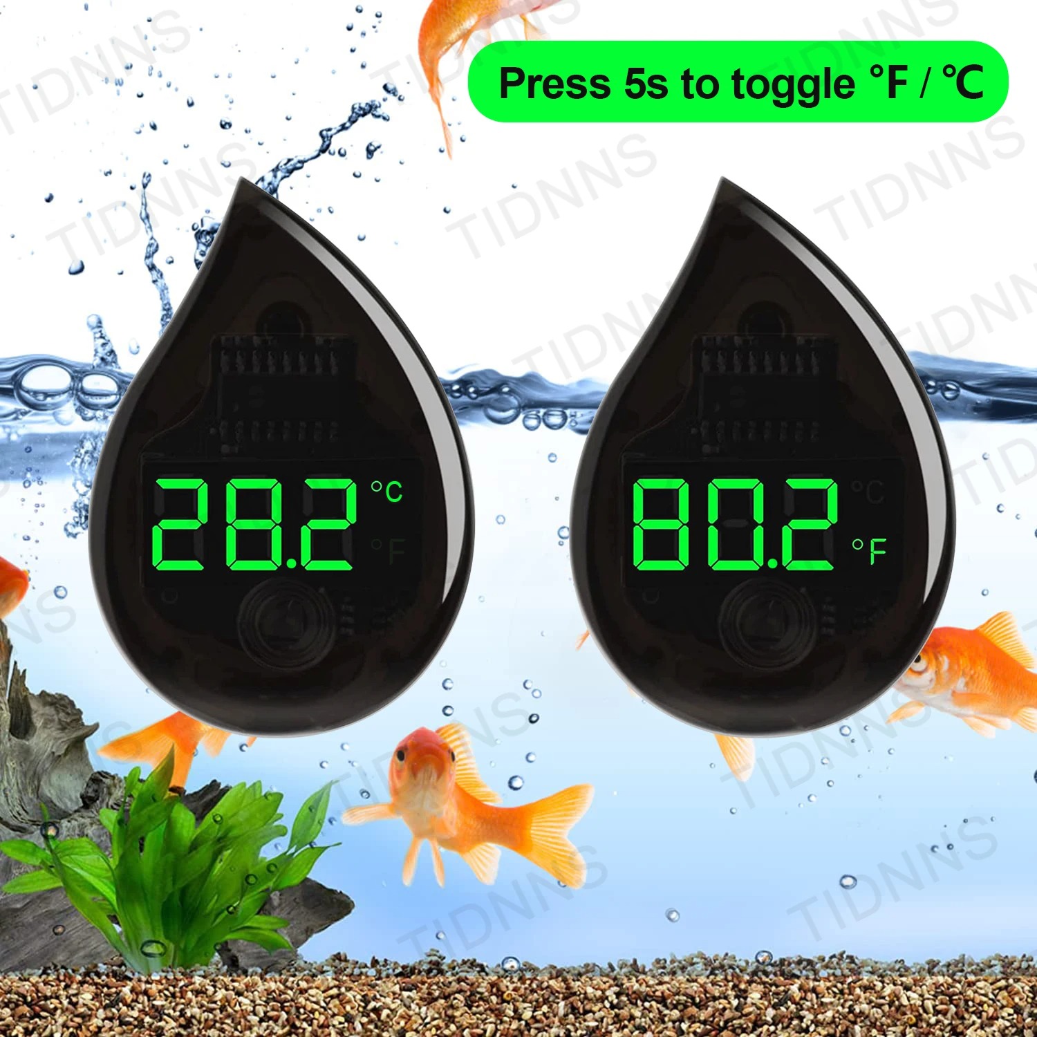Aquarium zelfklevende thermome - Marine Aquarium Glue recensie en prijs