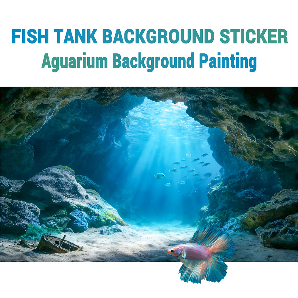 Diepzeeblaauw gat, achtergrond - Marine Aquarium Glue recensie en prijs