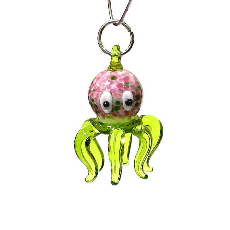 Kleurrijke mini glazen octopus - Marine Aquarium Europe recensie en prijs